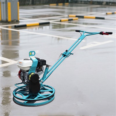 Técnicas para usar una paleta eléctrica en pisos de concreto coloreados