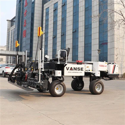 Máquina niveladora láser de hormigón VANSE YZS2-4 en Canadá