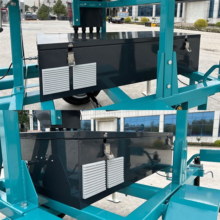 solar light tower hydraulic mast led lights retrac