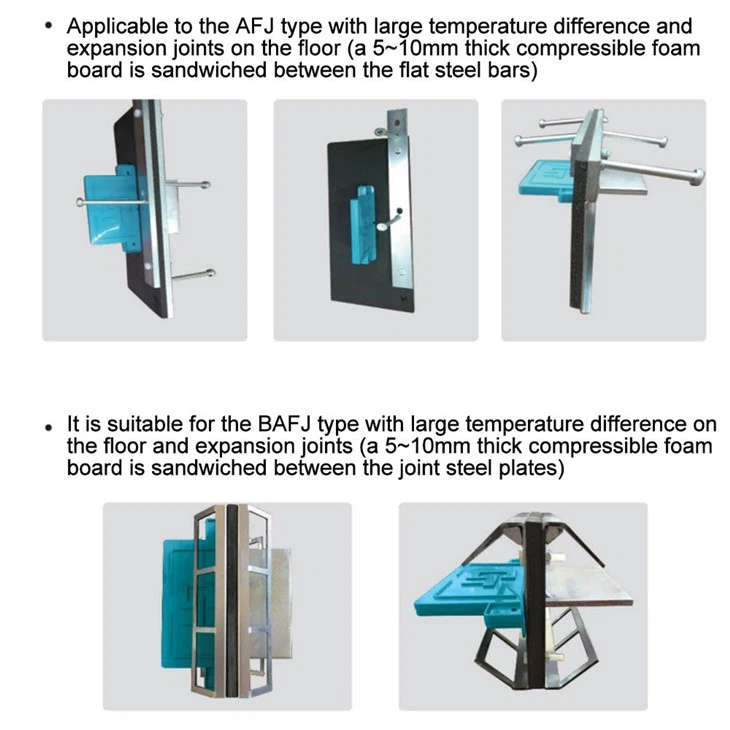 Industrial Concrete Floor Solutions Free Movement Armored Force Transfer Formwork Floor Expansion Joint System For Concrete