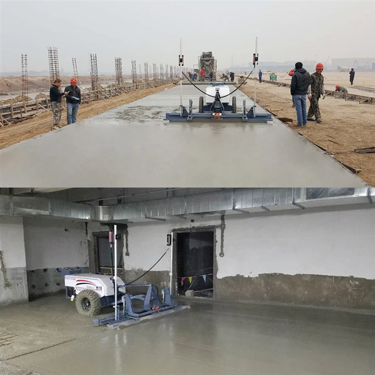 concrete leveling vibrator floor leveling machine